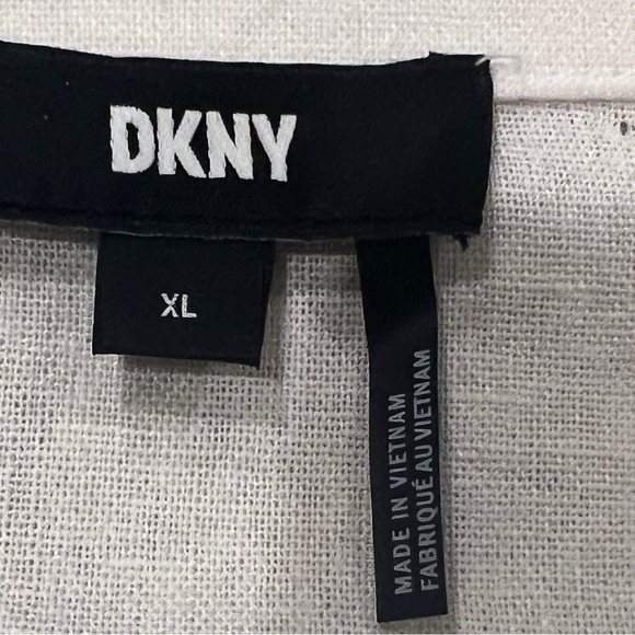 Donna Karan Utilty Women's Drawstring Waist Shirt - Size XL - Picture 5 of 5